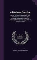 A Business Question