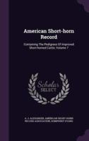 American Short-Horn Record