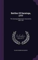 Battles Of Saratoga, 1777