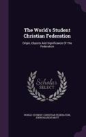 The World's Student Christian Federation