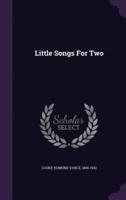 Little Songs For Two