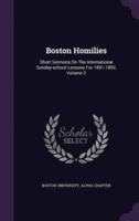 Boston Homilies