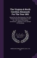 The Virginia & North Carolina Almanack For The Year 1801