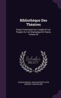 Bibliothèque Des Théatres