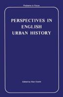 Perspectives in English Urban History