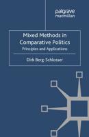 Mixed Methods in Comparative Politics : Principles and Applications