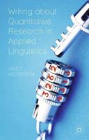 Writing About Quantitative Research in Applied Linguistics