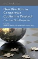 New Directions in Comparative Capitalisms Research : Critical and Global Perspectives