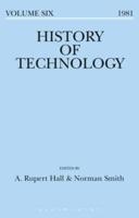 History of Technology Volume 6