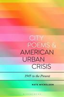 City Poems and American Urban Crisis