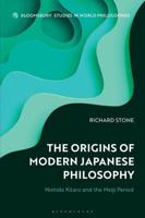 The Origins of Modern Japanese Philosophy
