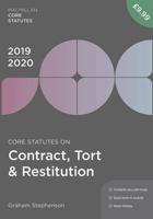 Core Statutes on Contract, Tort & Restitution 2019-20