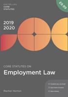 Core Statutes on Employment Law