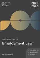 Core Statutes on Employment Law 2021-22