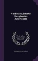 Vindiciae Adversus Sycophantas Juvavienses