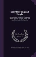 Early New England People