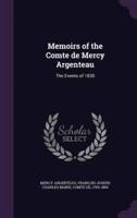 Memoirs of the Comte De Mercy Argenteau
