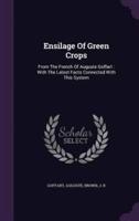 Ensilage Of Green Crops