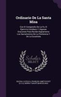 Ordinario De La Santa Misa