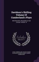 Davidson's Shilling Volume Of Cumberland's Plays