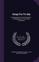 Songs For To-Day