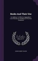 Books And Their Use