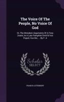 The Voice Of The People, No Voice Of God