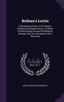 Boileau's Lutrin