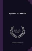 Hymnus In Cererem