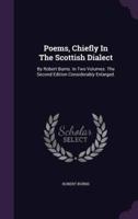 Poems, Chiefly In The Scottish Dialect