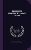 Technical Manual No 3-4240-207-35