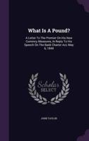 What Is A Pound?