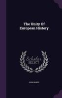 The Unity Of European History