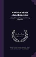 Women In Rhode Island Industries