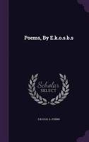 Poems, By E.k.o.s.b.s