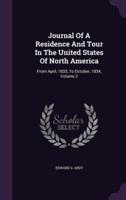 Journal Of A Residence And Tour In The United States Of North America