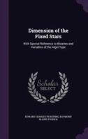 Dimension of the Fixed Stars
