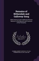 Remains of Nithesdale and Galloway Song