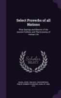 Select Proverbs of All Nations