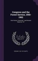 Congress and the Forest Service, 1950-1962