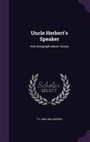 Uncle Herbert's Speaker