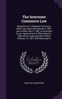 The Interstate Commerce Law