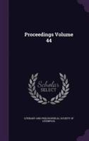 Proceedings Volume 44