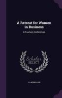 A Retreat for Women in Business