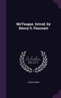 McTeague. Introd. By Henry S. Pancoast