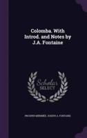 Colomba. With Introd. And Notes by J.A. Fontaine