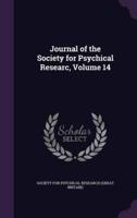 Journal of the Society for Psychical Researc, Volume 14