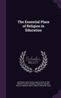 The Essential Place of Religion in Education