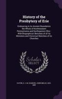 History of the Presbytery of Erie