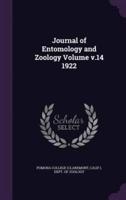 Journal of Entomology and Zoology Volume V.14 1922